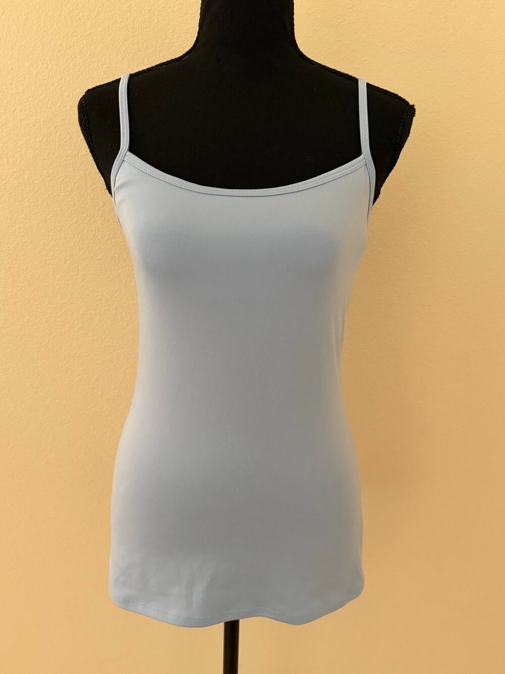 New York & Company Women Light Blue Spaghetti Strap Camisole Size S-NWT